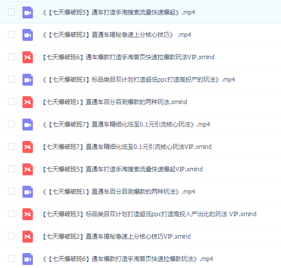 齐论电商运营的《七天爆破班》