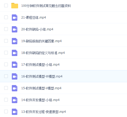 黑马程序员 - 100分钟软件测试常见概念扫盲(资料完整)