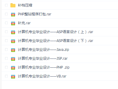1000+套最新计算机专业毕业设计源码+论文+PPT