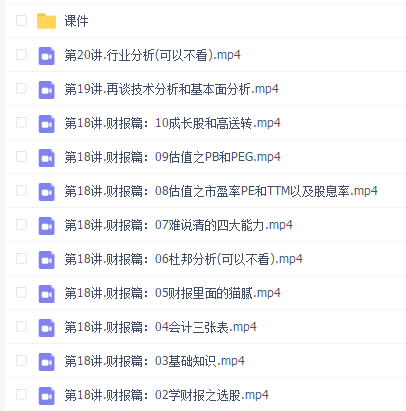 金股典股票投资课程系列教程
