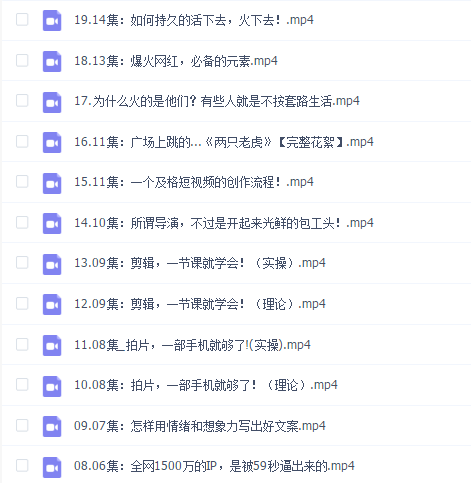 张策·短视频导演养成记