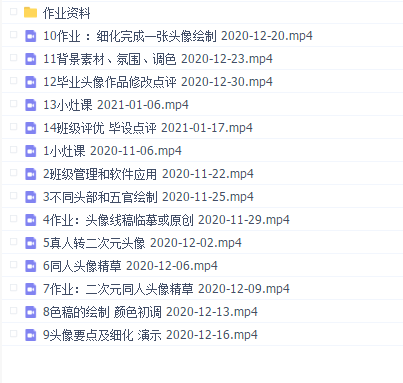 【寺久】日系伪厚涂头像班2021