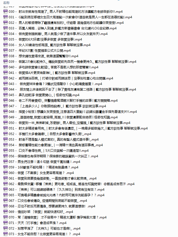 【許藍方】正妹博士性學教室 71部