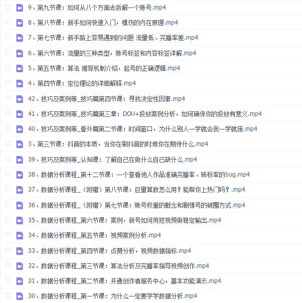 7天入门到精通短视频运营