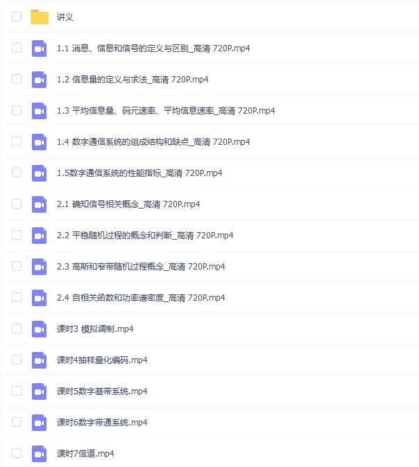 【通信原理速成】通信原理速成期末考试不挂科期末突击课