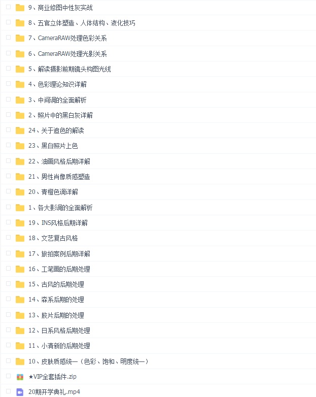 嗨森课堂20期高级人像班