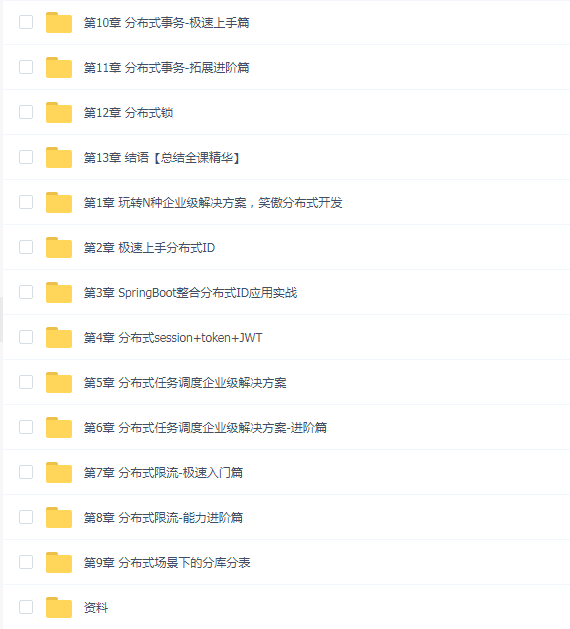 分布式开发6大核心专题 掌握企业级分布式项目方案