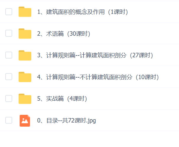 建筑面积计算规则解读72讲 粽子老师