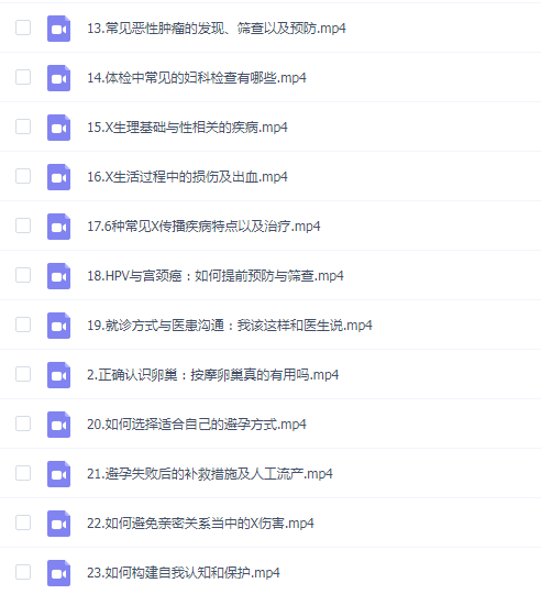 六层楼先生:女性健康通识课