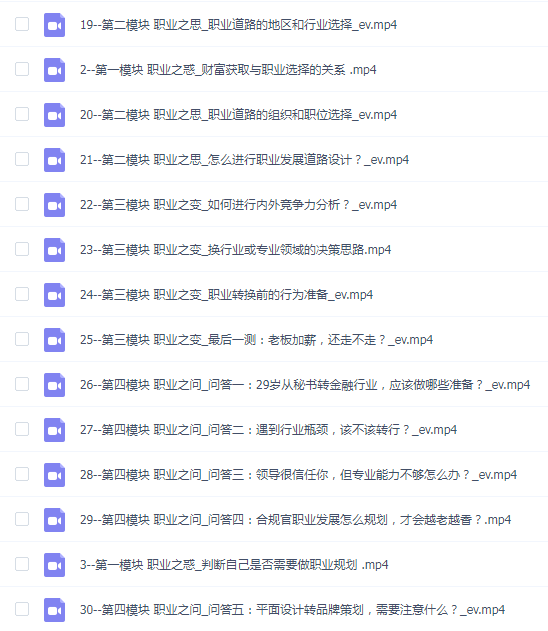王新宇职业规划三部曲298 30集