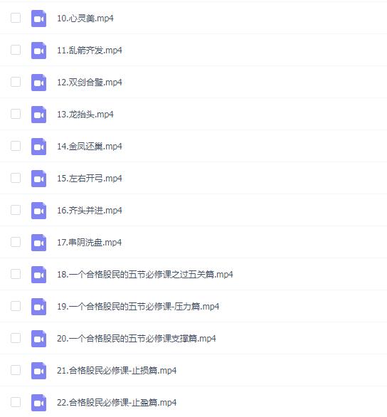 「张帆」张帆暴涨形态 股市的盈利之本 股票走势型态解析视频22集