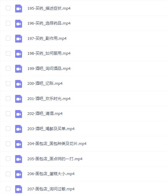 Arlis毛大王口语全能班(四合一)207节