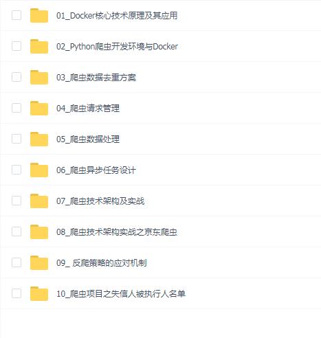 博学谷python爬虫专家课程