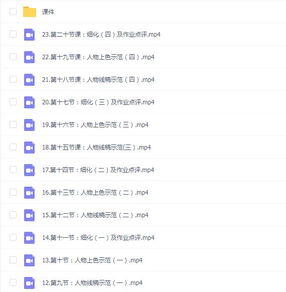 潇潇朱ipad全能插画课第5期